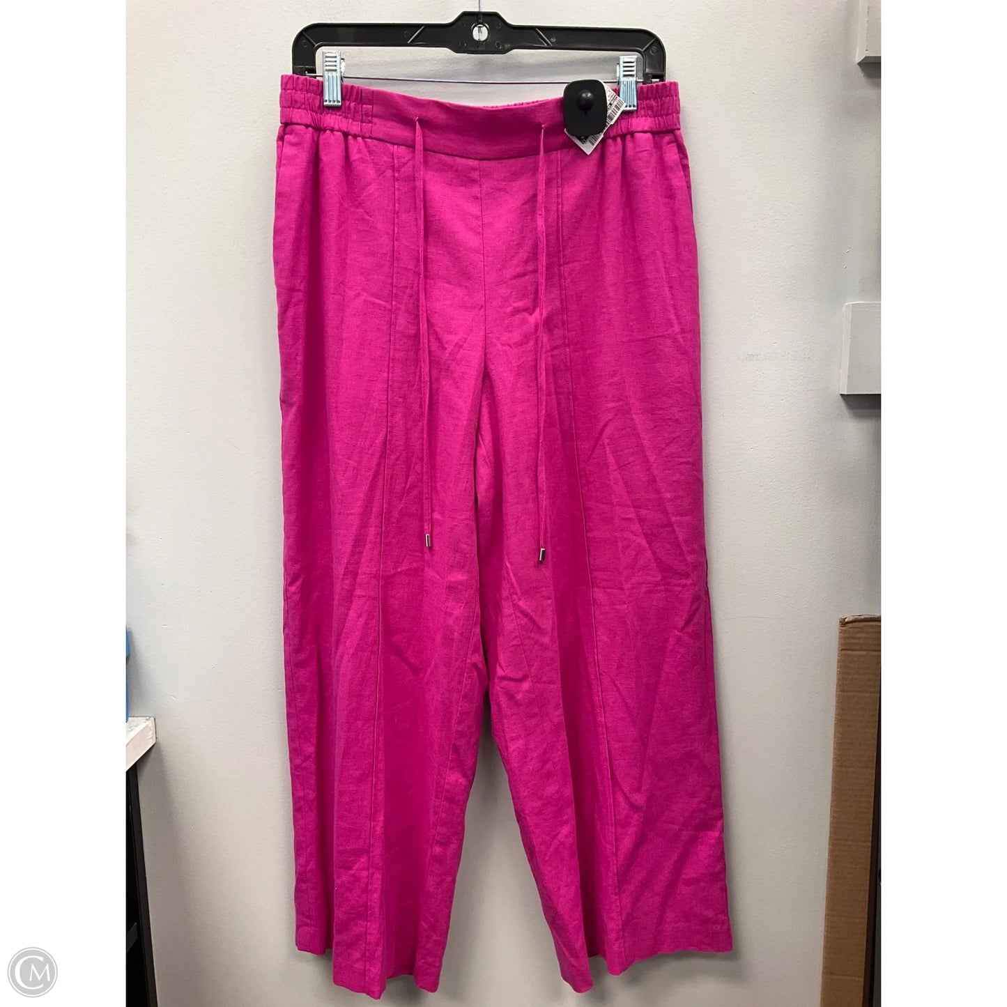 Pants Wide Leg By Nine West Apparel In Pink, Size: M