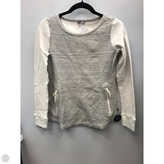 Top Long Sleeve By Talbots In Striped Pattern, Size: Xs