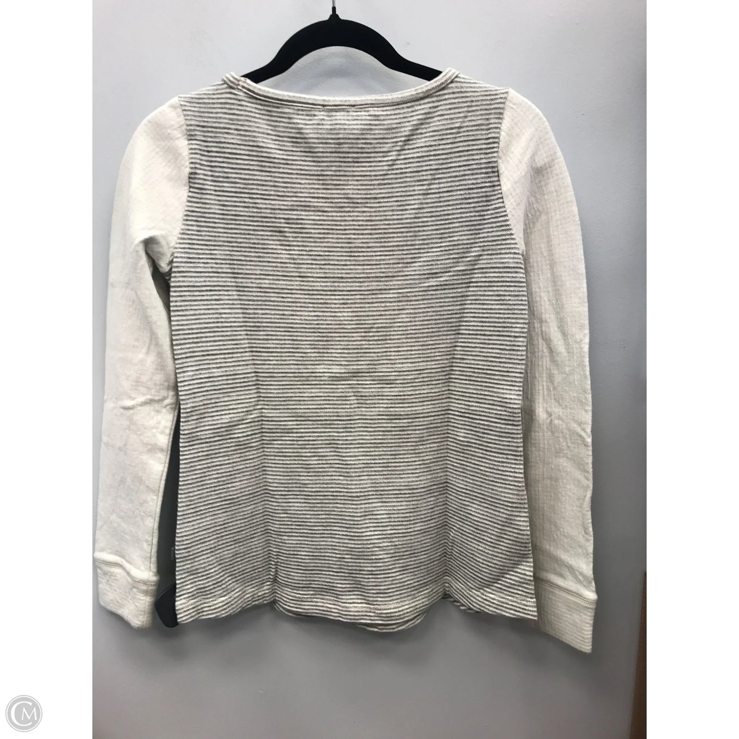 Top Long Sleeve By Talbots In Striped Pattern, Size: Xs