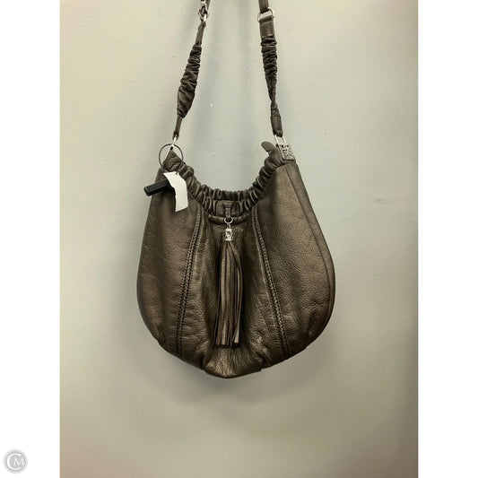 Handbag Leather By Brighton, Size: Medium