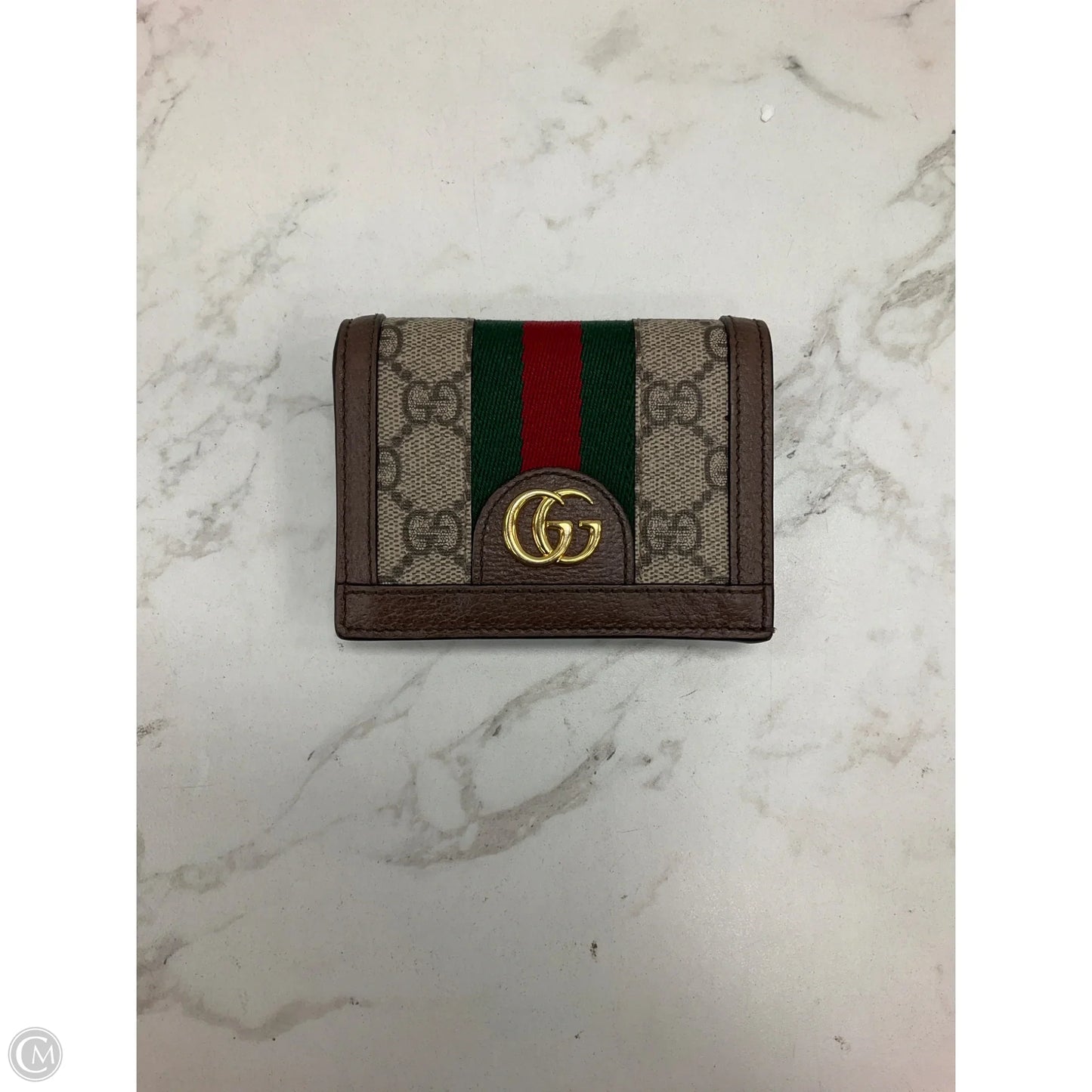 Wallet Luxury Designer By Gucci, Size: Small