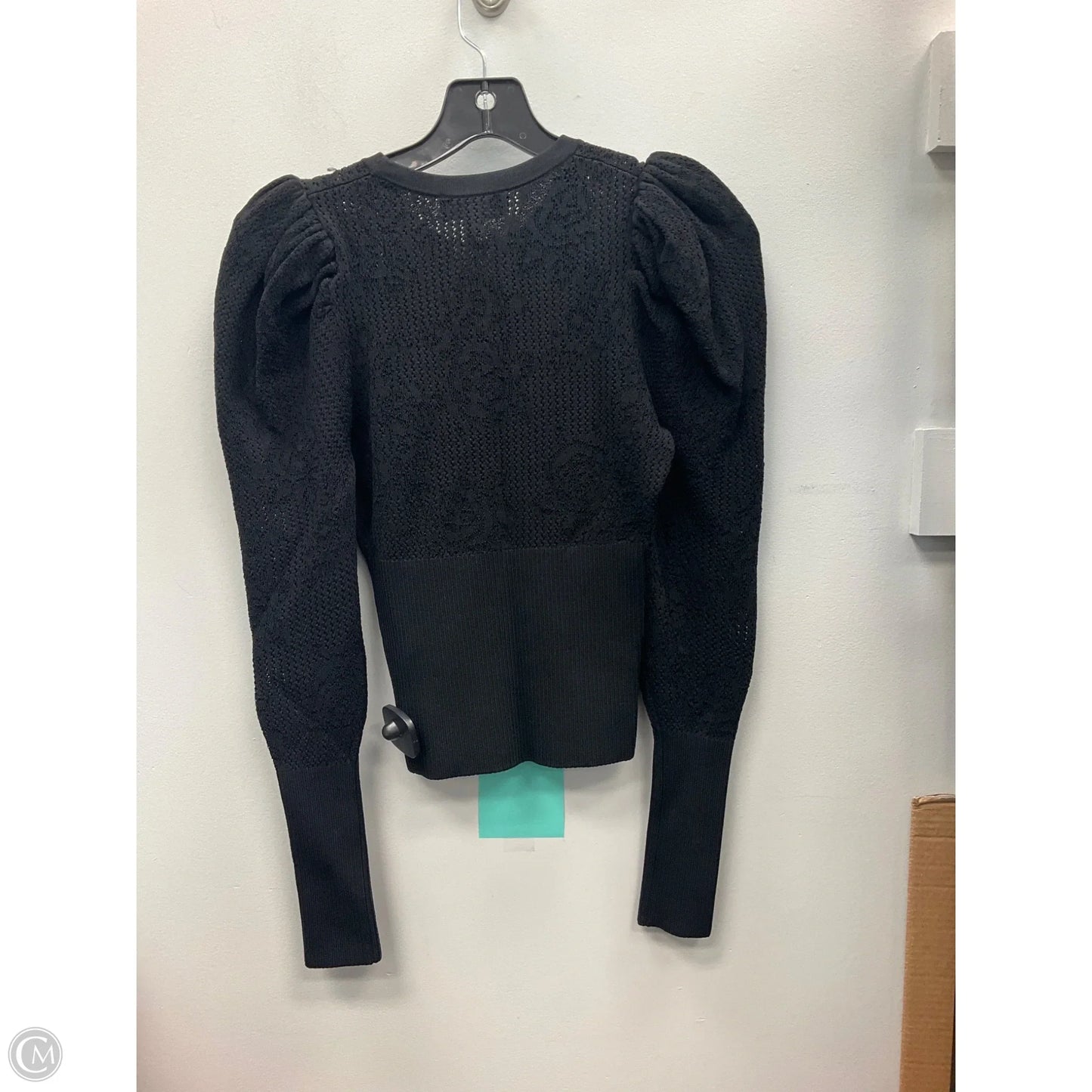 Top Long Sleeve By Express In Black, Size: Xs