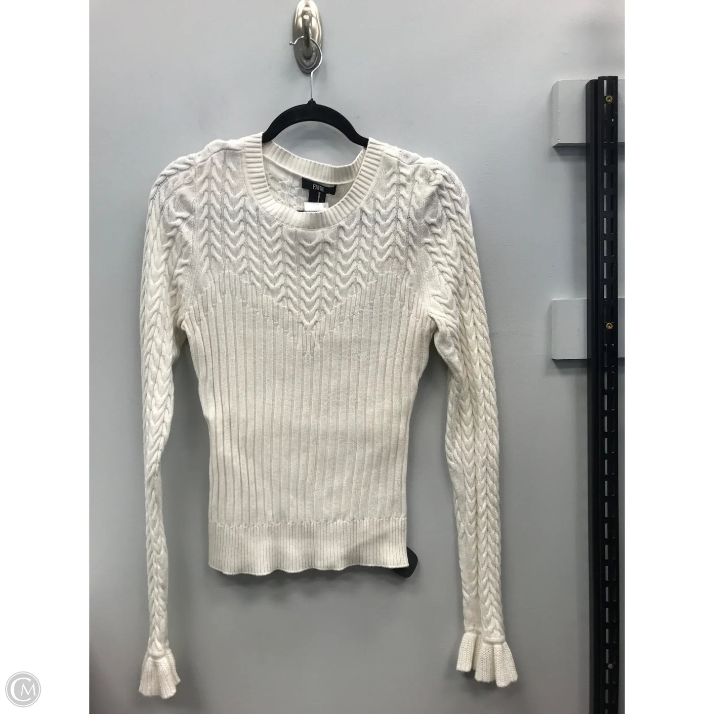 Sweater By Paige In Cream, Size: L