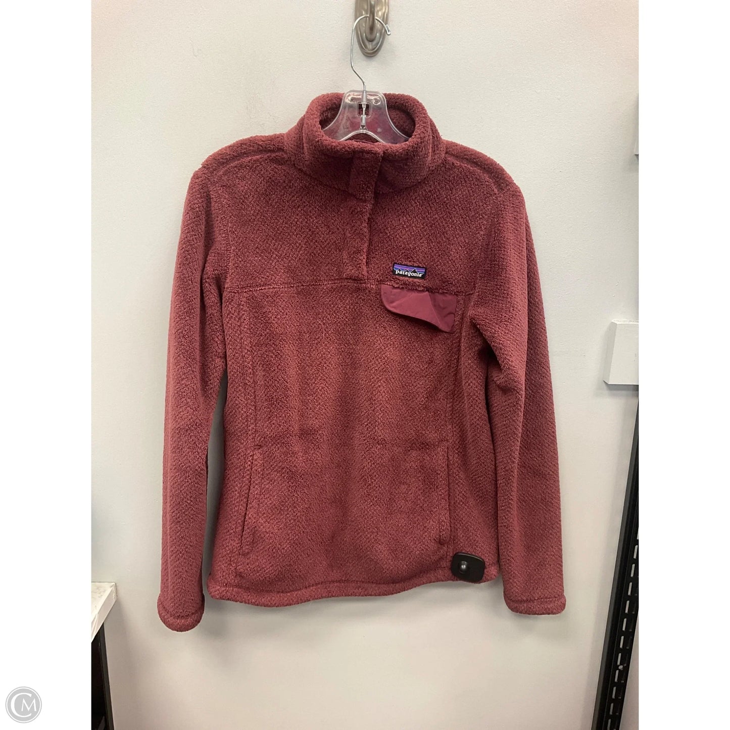 Sweater By Patagonia In Maroon, Size: M