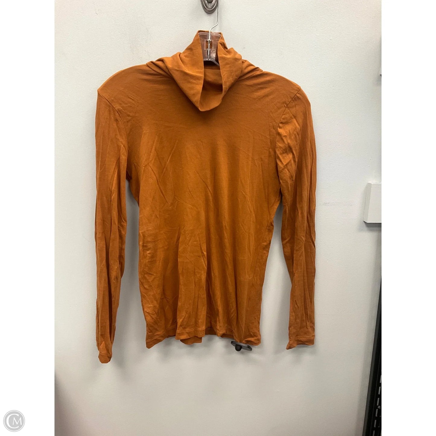 Top Long Sleeve Basic By J. Crew In Copper, Size: Xs
