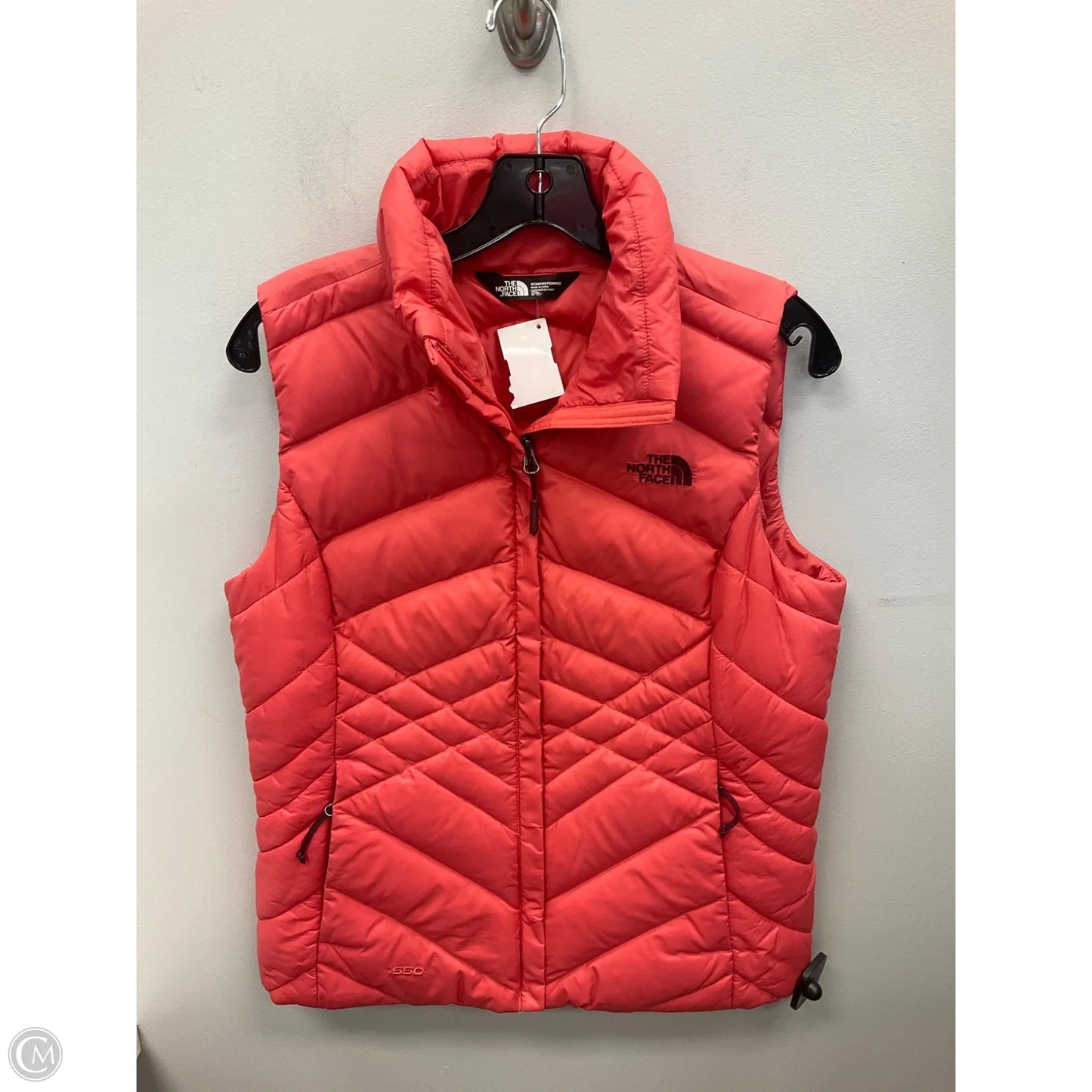 Vest Puffer & Quilted By The North Face In Coral, Size: S