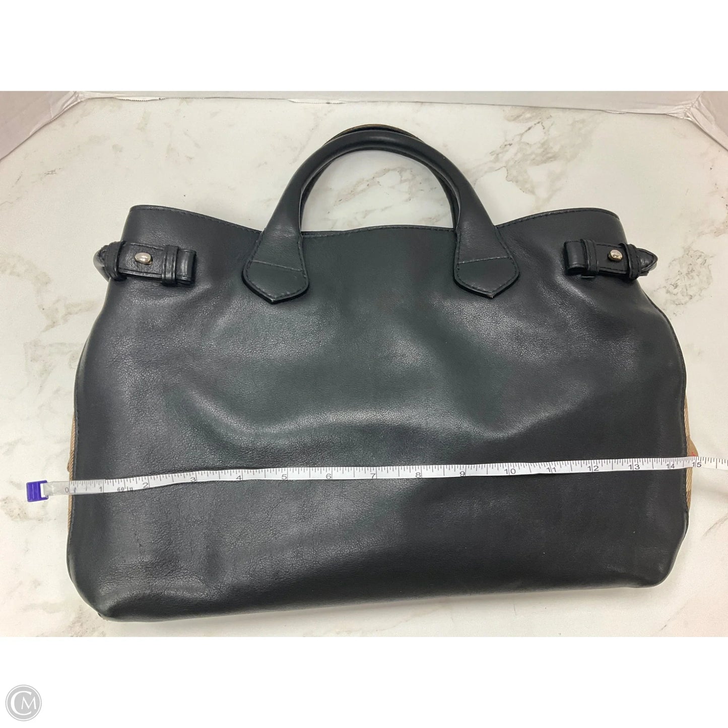 Handbag Luxury Designer By Burberry, Size: Medium