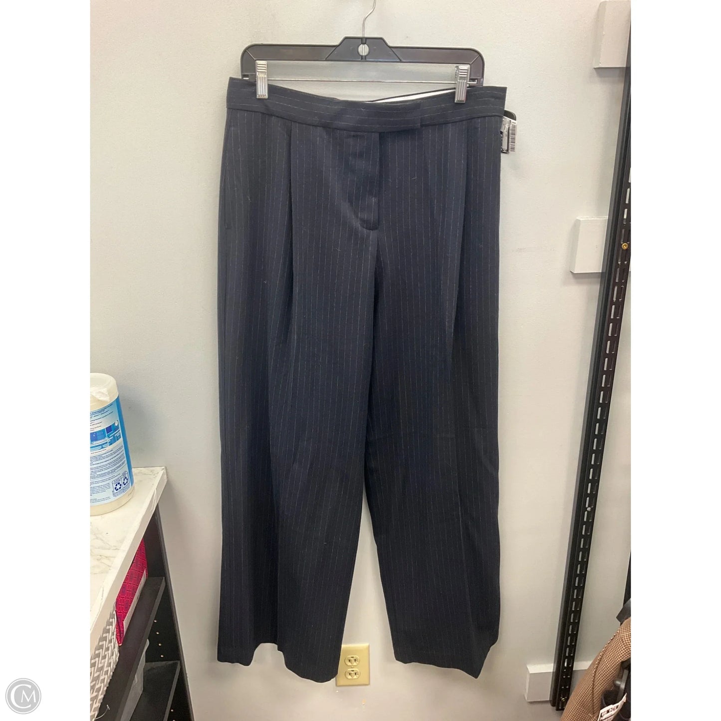 Pants Wide Leg By Zara In Navy, Size: 10