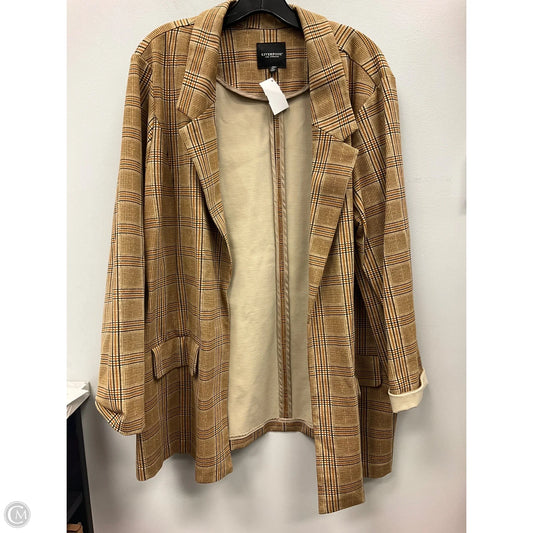 Blazer By Liverpool In Plaid Pattern, Size: 3x