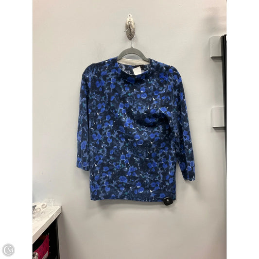 Sweater Cashmere By Talbots In Blue, Size: M