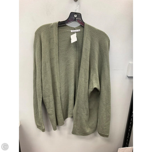 Sweater Cardigan By Staccato In Green, Size: M