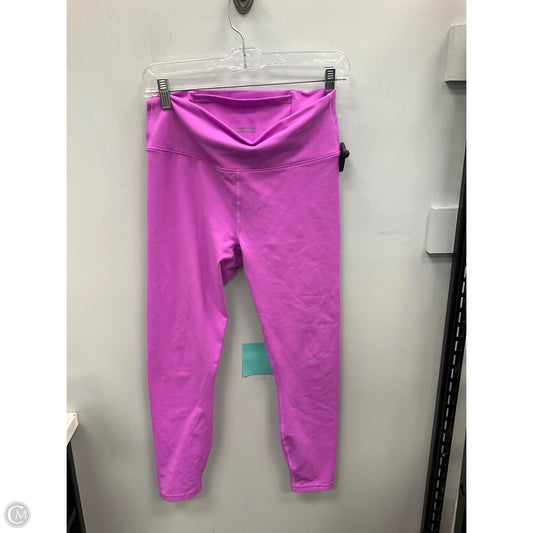 Athletic Capris By Fabletics In Pink, Size: M