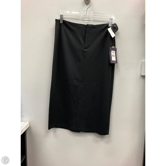 Skirt Midi By Not Your Daughters Jeans In Black, Size: 4