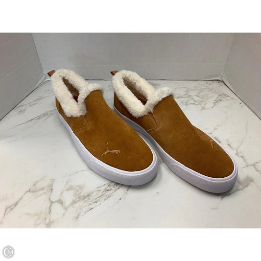 Shoes Heels Platform By Puma In Brown, Size: 10