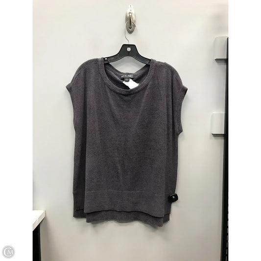 Sweater Short Sleeve By Barefoot Dreams In Grey, Size: L