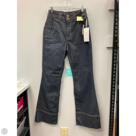 Jeans Wide Leg By Pilcro In Blue Denim, Size: 4