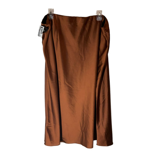 Copper Skirt Midi The Drop, Size 3x