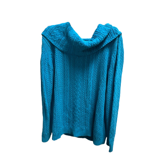 Sweater By Venezia In Blue, Size: 22