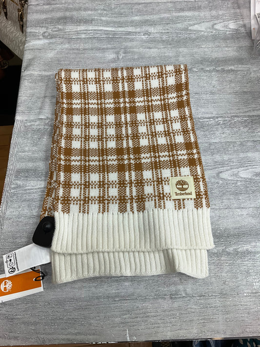 Scarf Winter By Timberland In Plaid Pattern