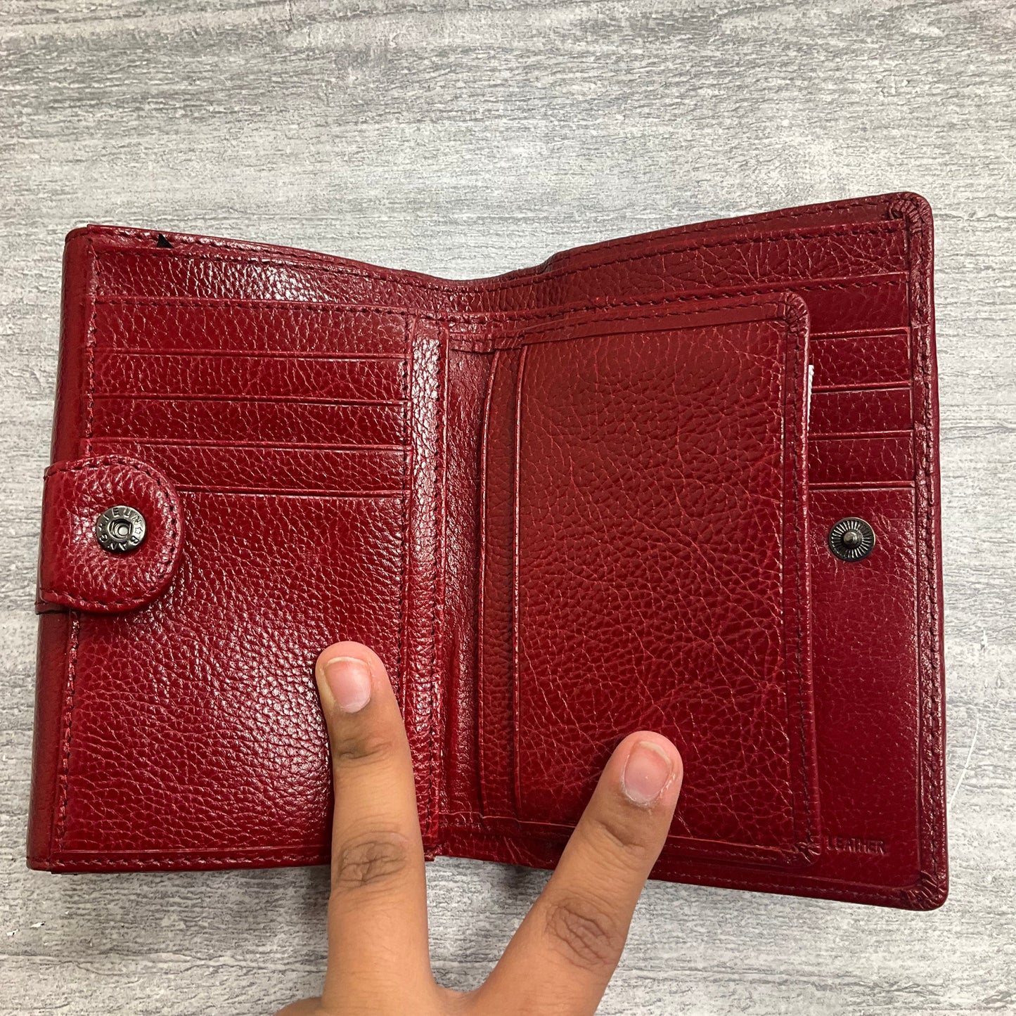 Wallet Leather By Kenneth Cole, Size: Medium