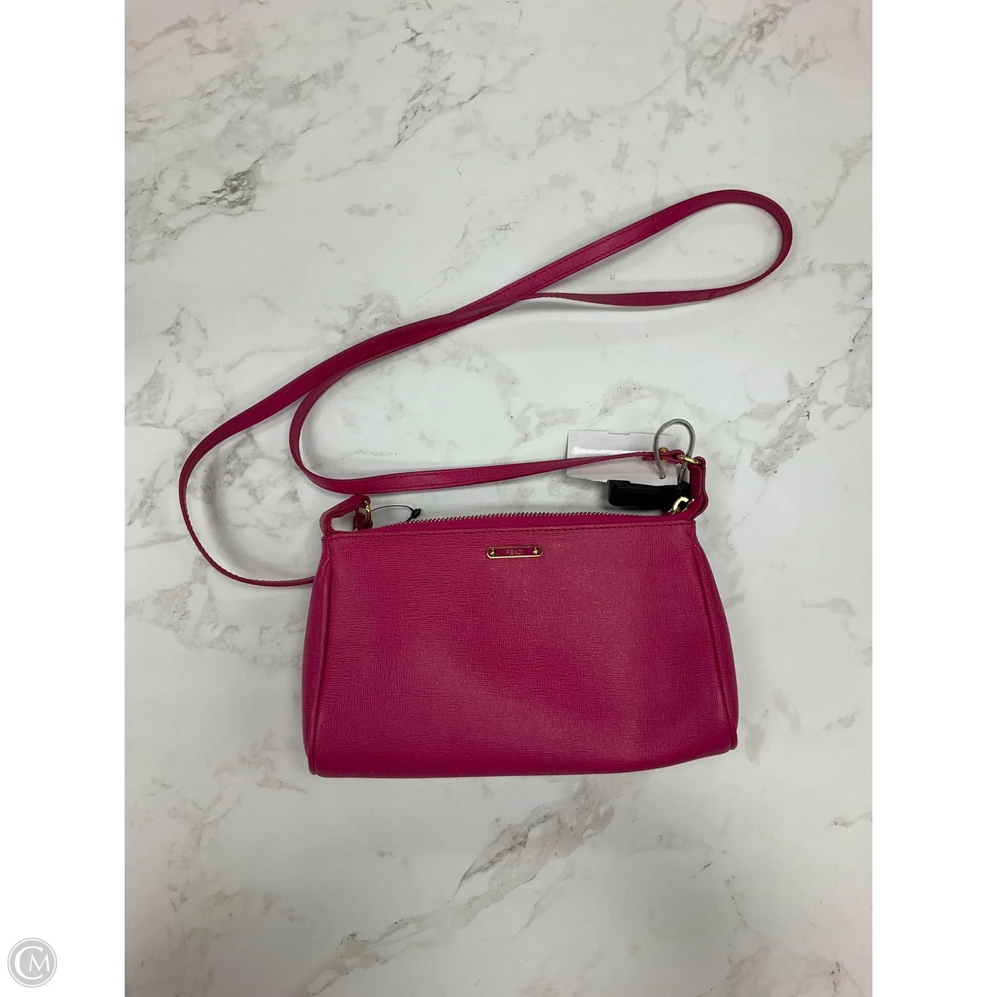 Handbag Luxury Designer By Fendi, Size: Small