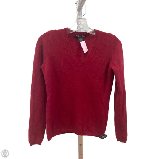 Sweater Cashmere By Marina In Maroon, Size: M