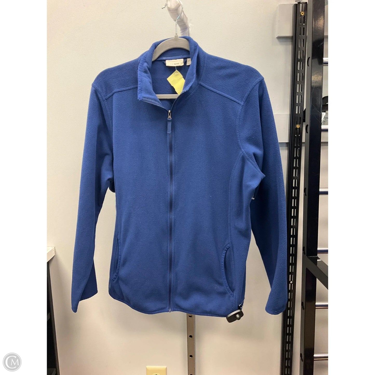 Jacket Fleece By L.l. Bean In Blue, Size: 1x