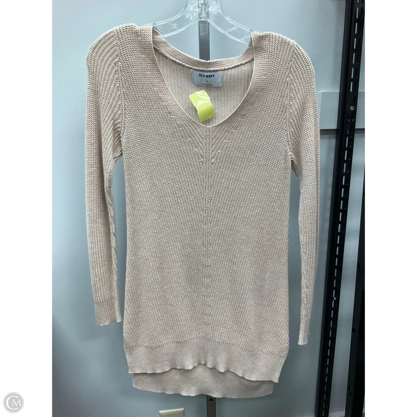 Sweater By Old Navy In Cream, Size: Xs