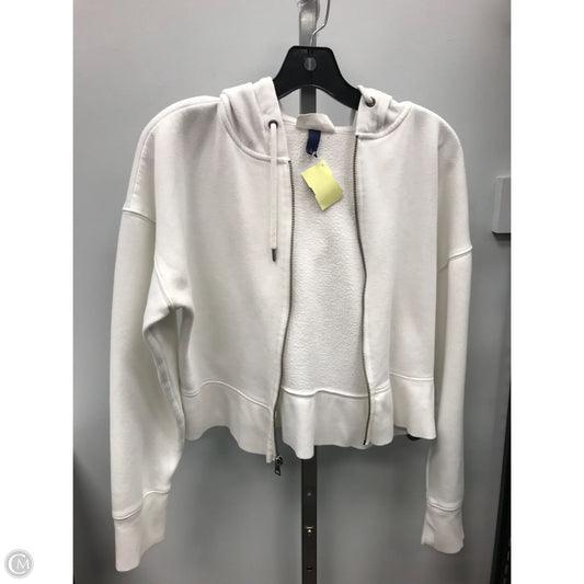 Sweatshirt Hoodie By Universal Thread In White, Size: S