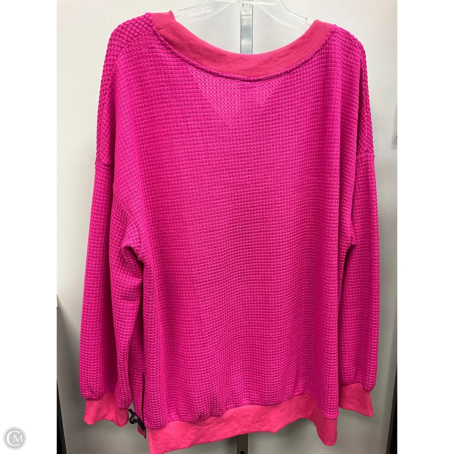 Top Long Sleeve By Dokotoo In Pink, Size: Xl