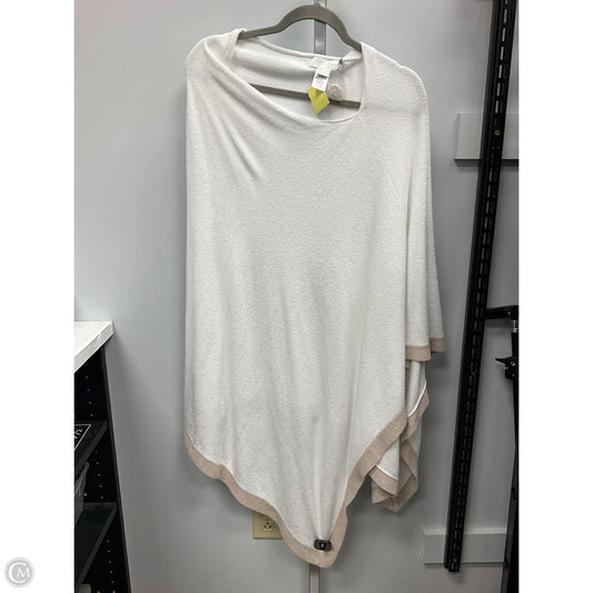 Poncho By Barefoot Dreams In White, Size: Osfm