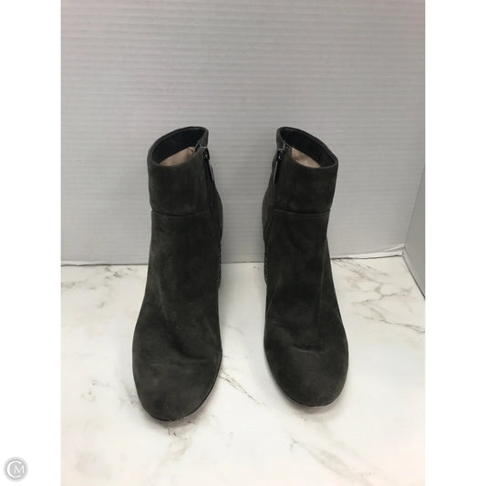 Boots Designer By Michael Kors In Grey, Size: 8
