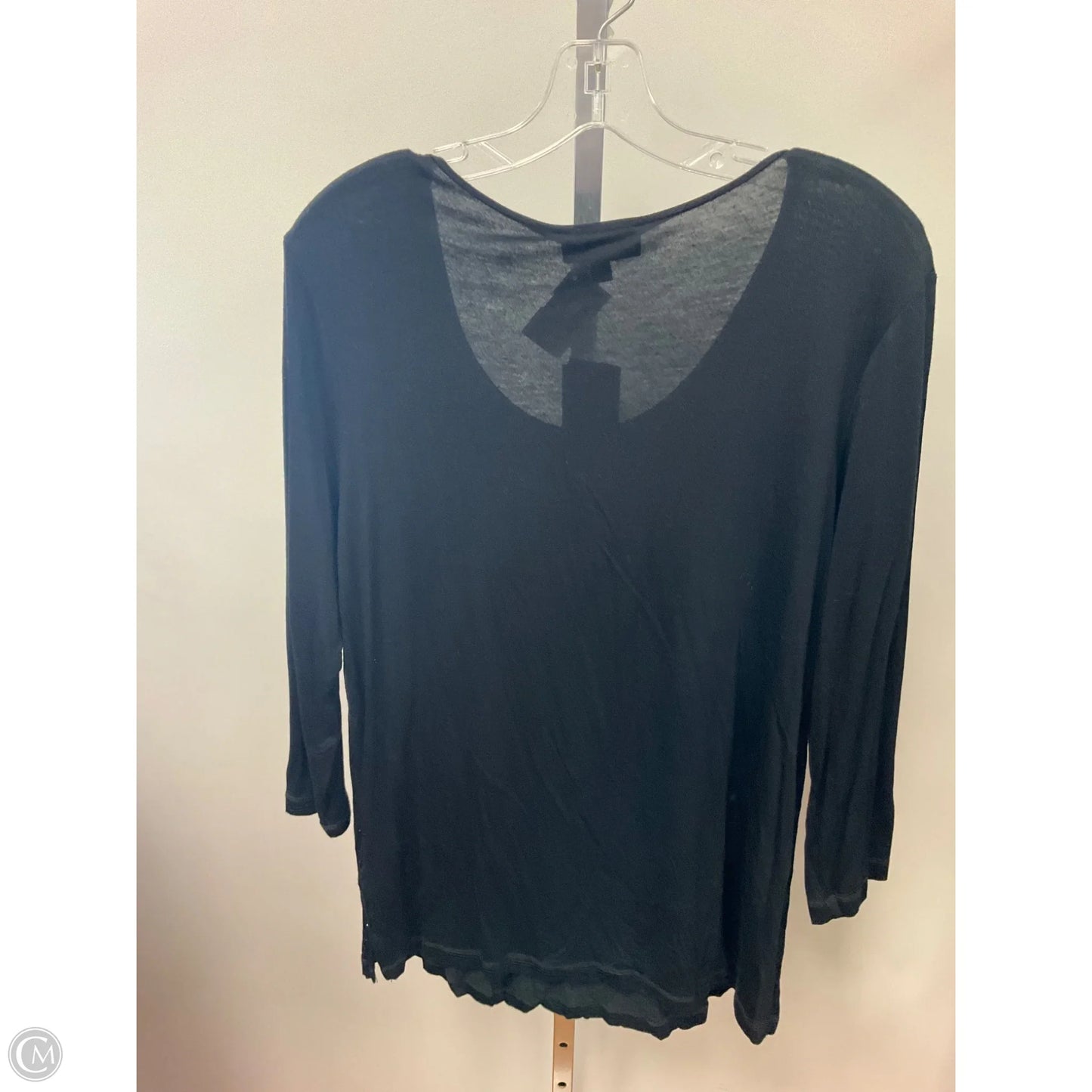 Sweater Cardigan By Roz And Ali In Black, Size: L