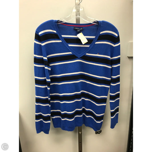 Sweater By Tommy Hilfiger In Striped Pattern, Size: S