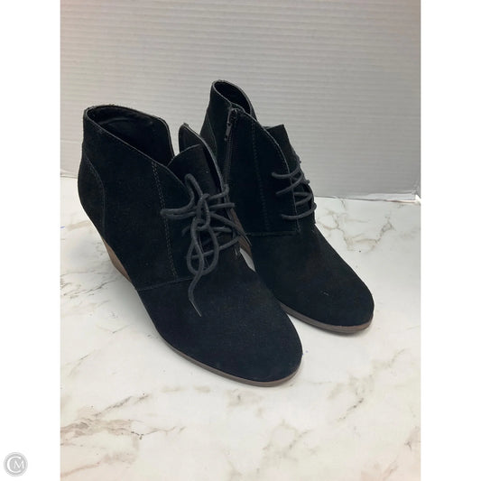 Shoes Heels Wedge By Lucky Brand In Black, Size: 8.5