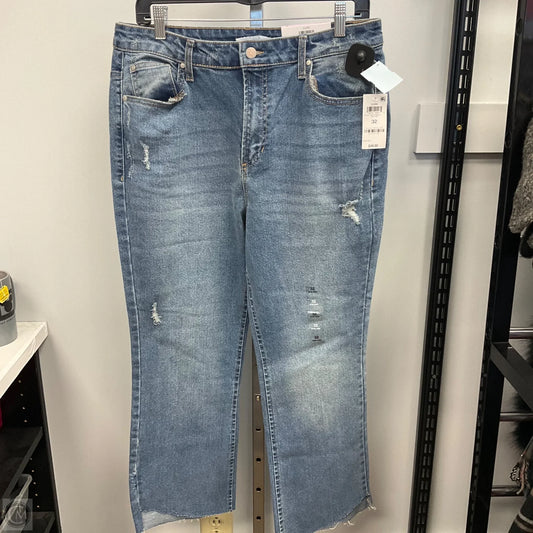 Jeans Cropped By And Now This In Blue Denim, Size: 14