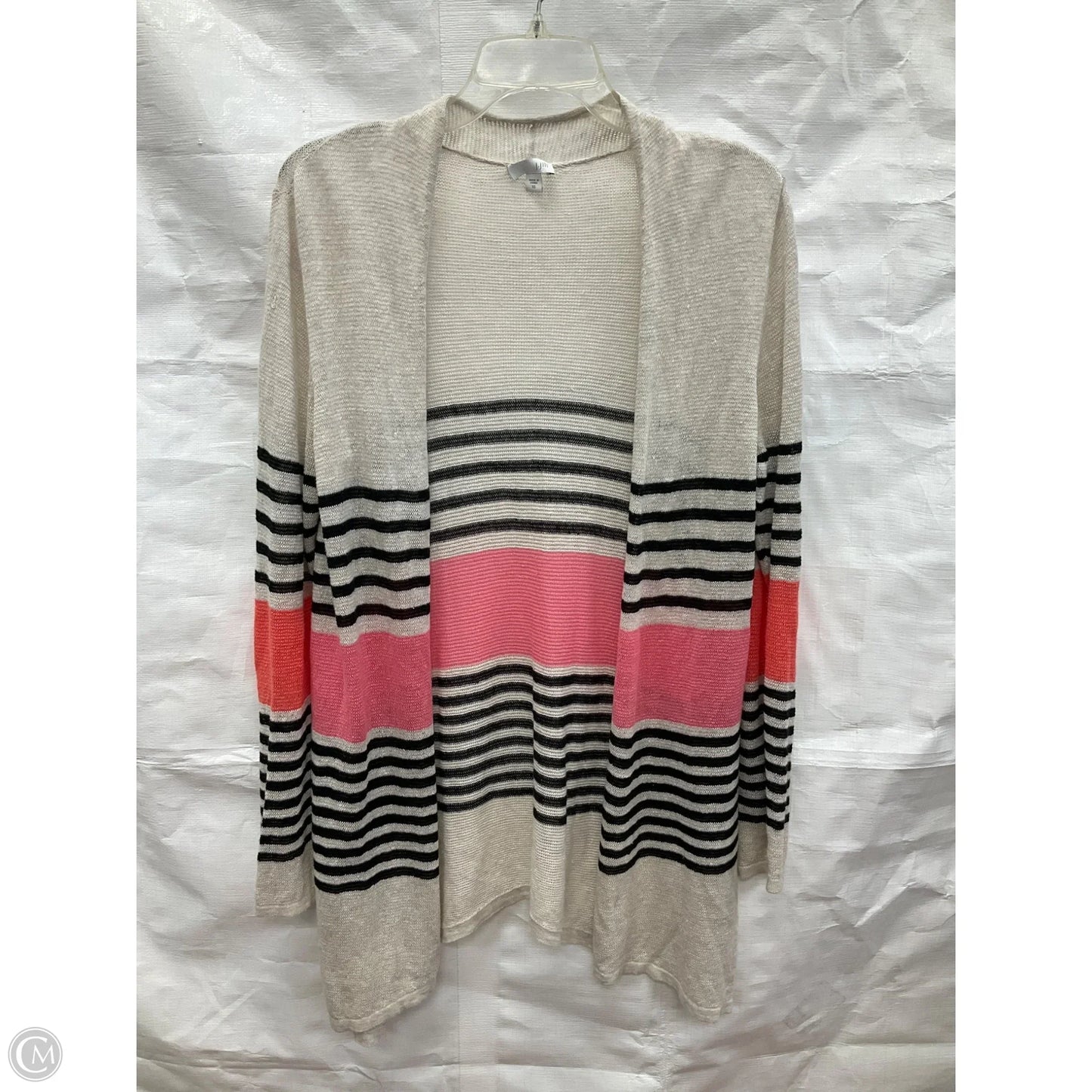 Cardigan By J. Jill In Striped Pattern, Size: Xs