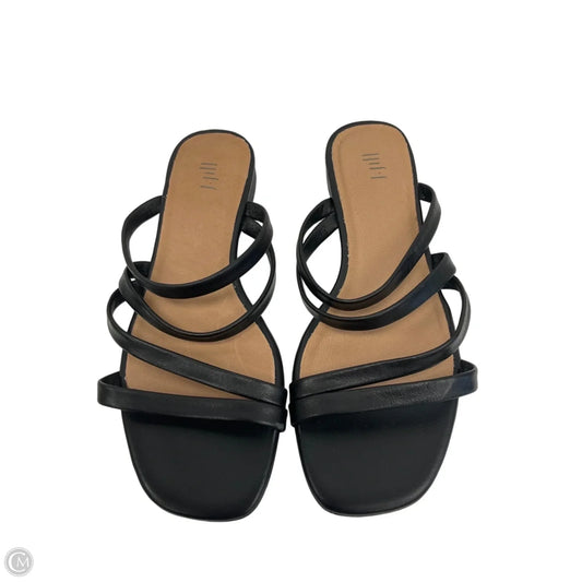 Sandals Flats By J. Jill In Black, Size: 6