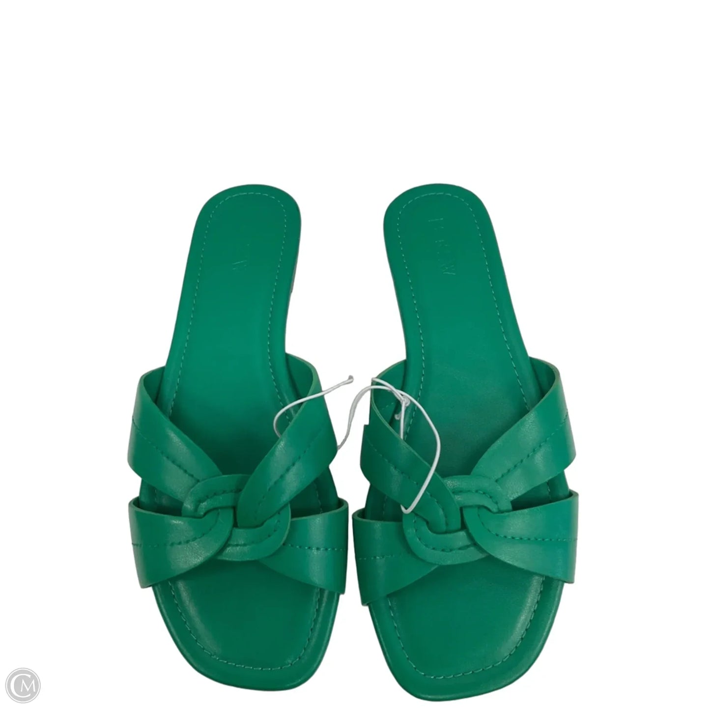Sandals Flats By J. Crew In Green, Size: 9