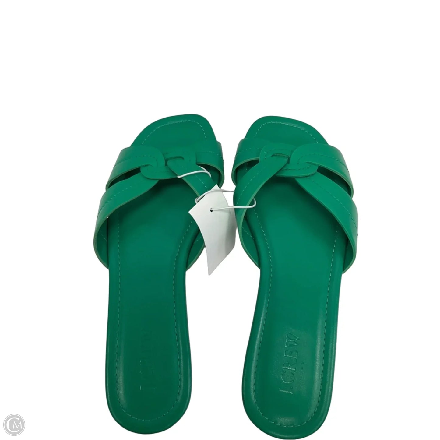 Sandals Flats By J. Crew In Green, Size: 9