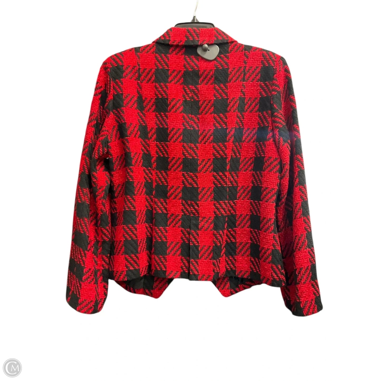 Blazer By Coldwater Creek In Black & Red, Size: 12