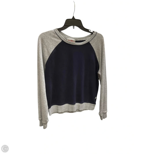 Sweatshirt Crewneck By Ugg In Blue & Grey, Size: S