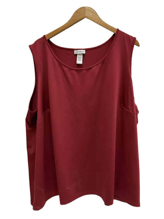 Top Sleeveless By Catherines  Size: 3x