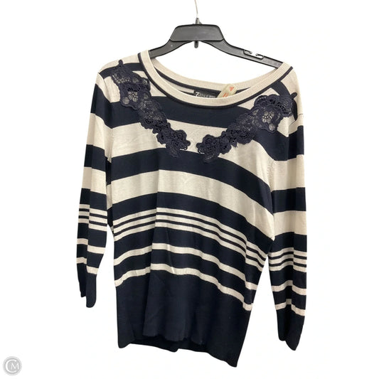 Sweater By New York And Co In Blue, Size: L