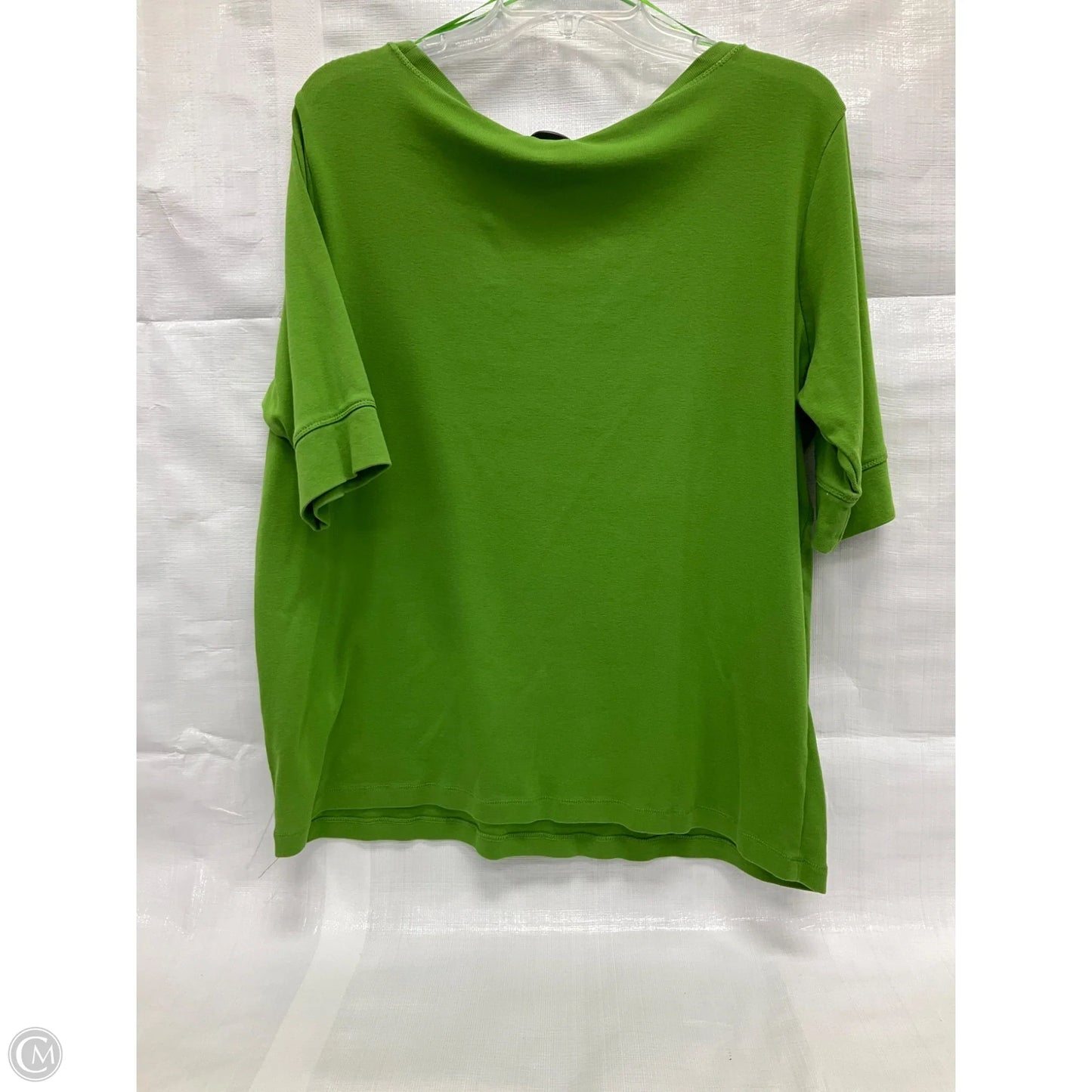 Top Short Sleeve By Jones New York In Green, Size: 1x