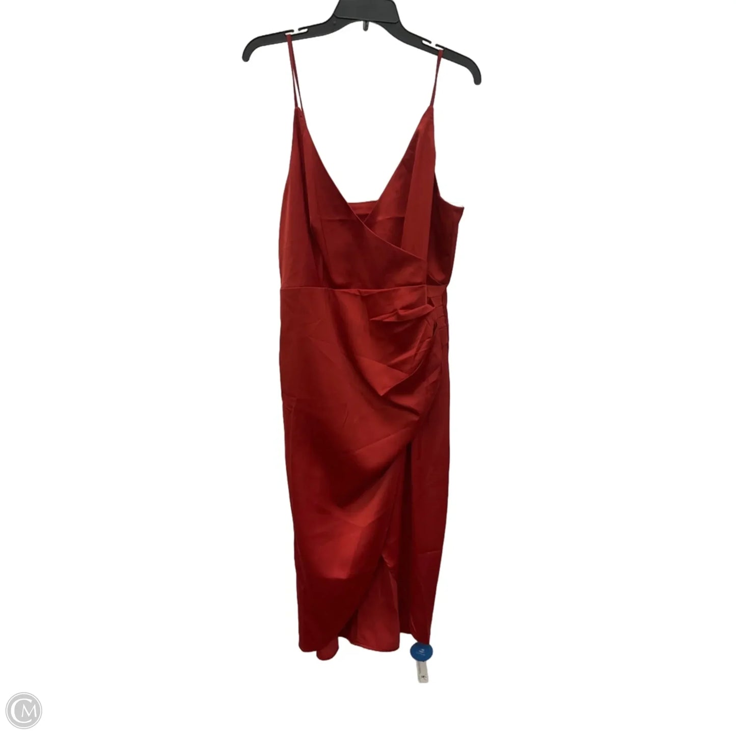 Dress Casual Midi By Cupshe In Orange, Size: L