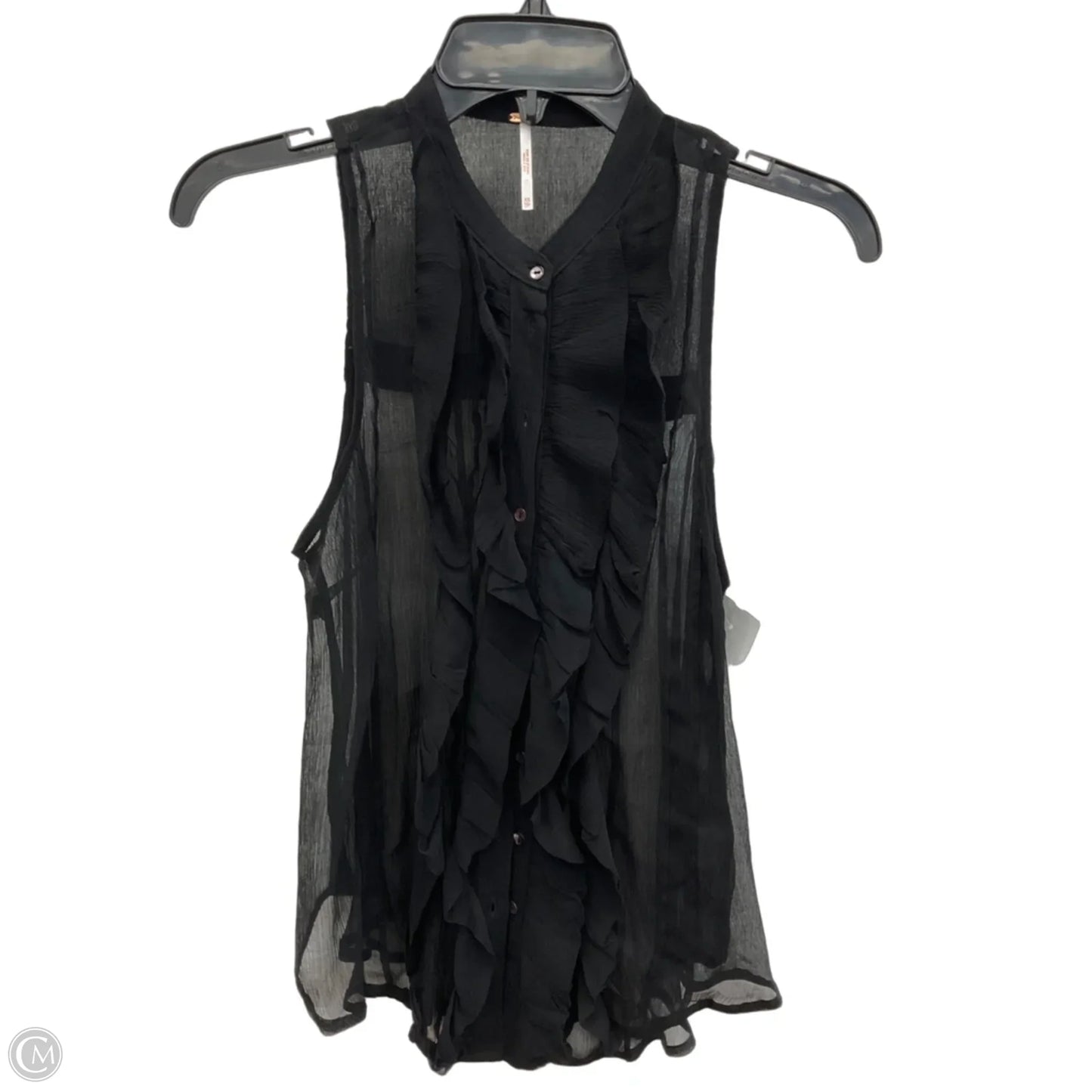 Top Sleeveless By Free People In Black, Size: Xs