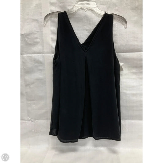 Top Sleeveless By Theory In Black, Size: L