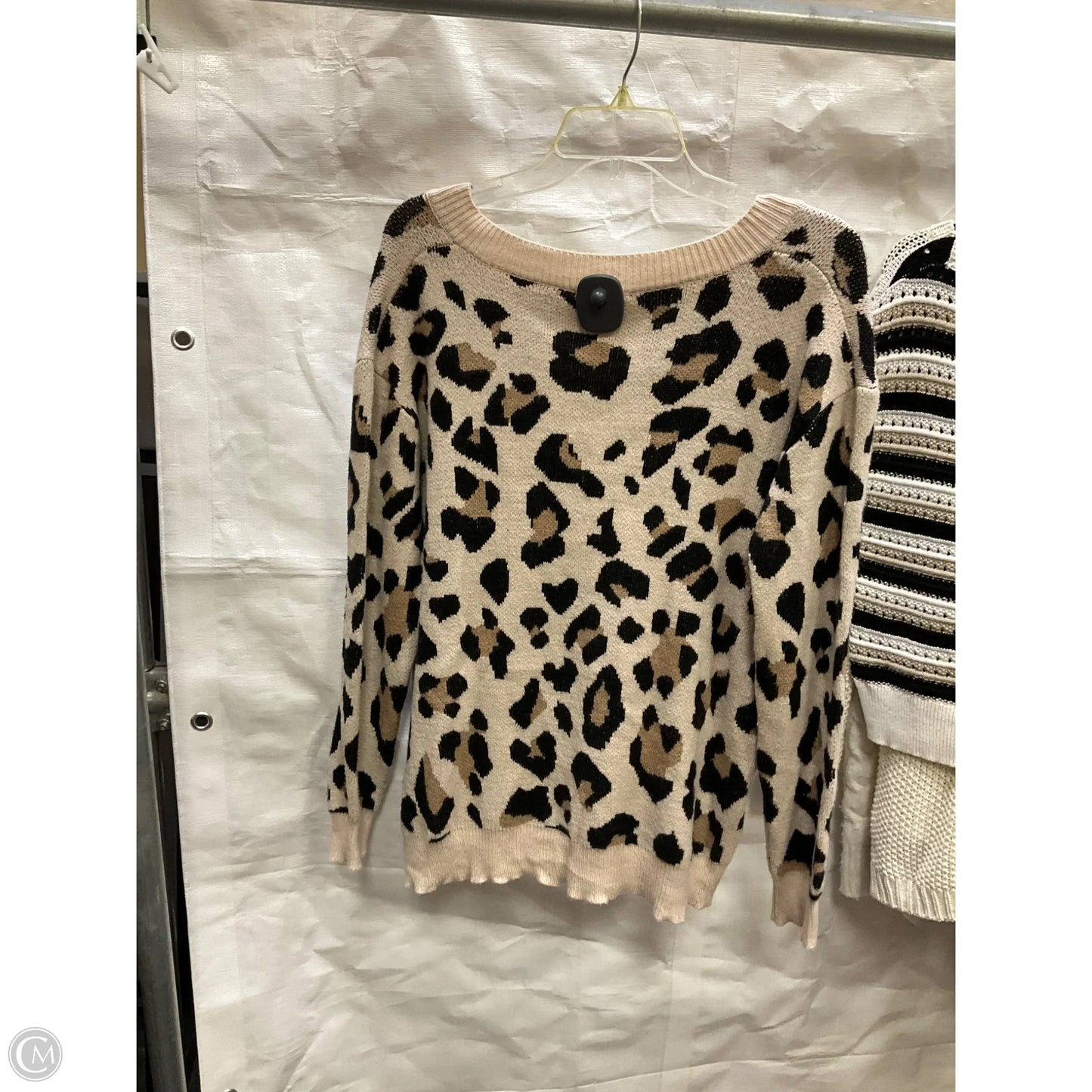 Sweater By Entro In Leopard Print, Size: S