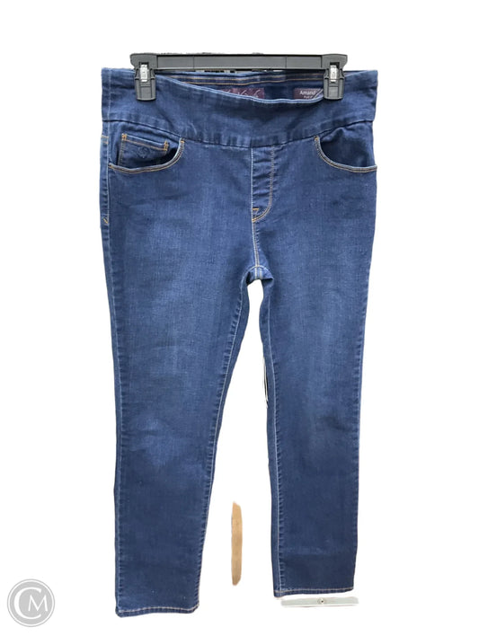 Jeans Jeggings By Gloria Vanderbilt In Blue Denim, Size: 6